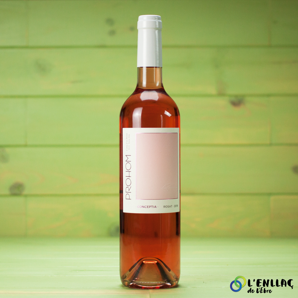 Organic Rosé Wine Prohom Conceptia 2019 Celler Coma d'en Bonet 0,75l