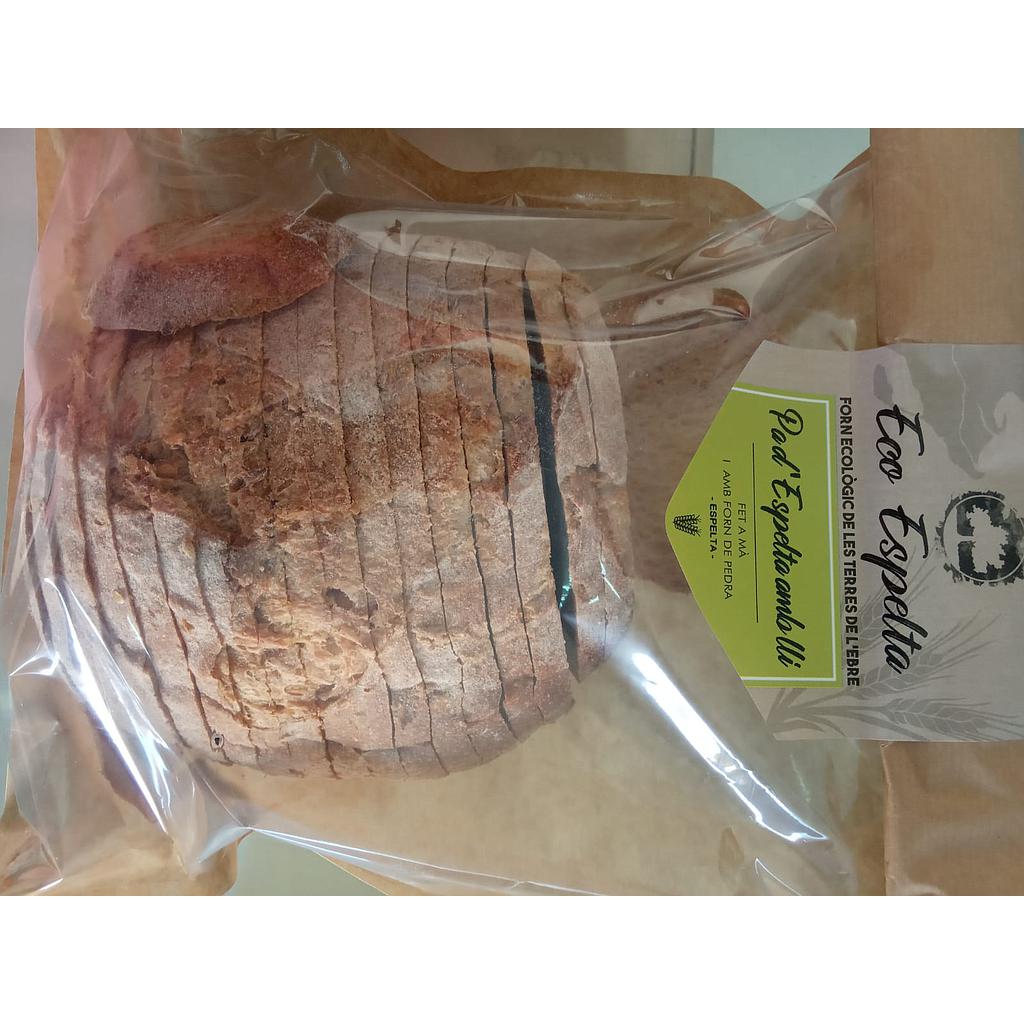 pa de blat amb lli ecològic victor espelta 400g